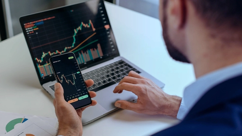 Panel de control de trading de Ruxavild